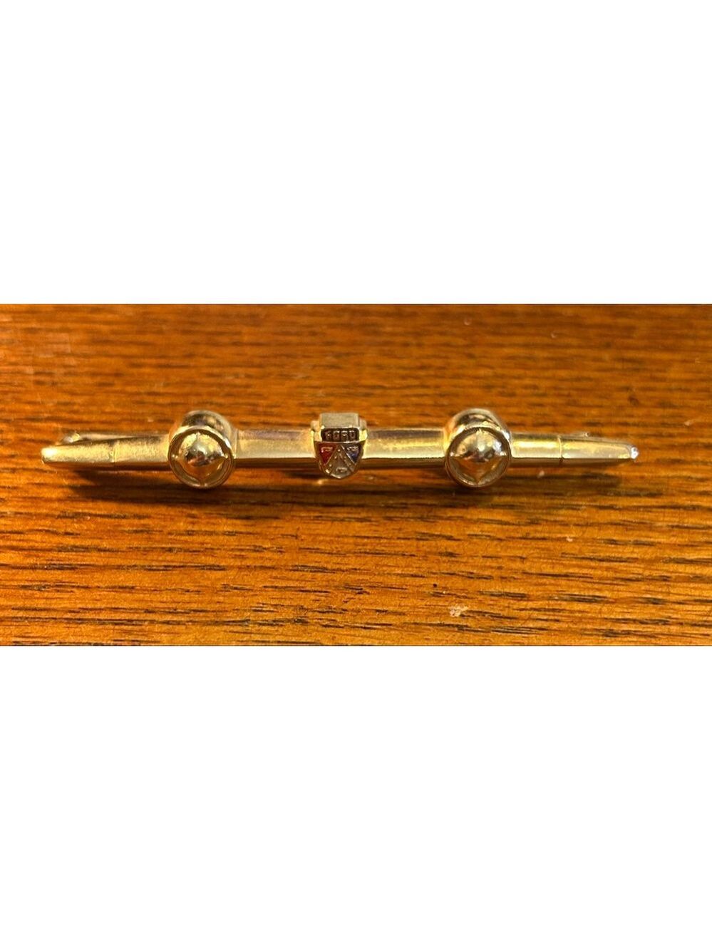 Men's Ford Tie Bar Gold/Red One Size